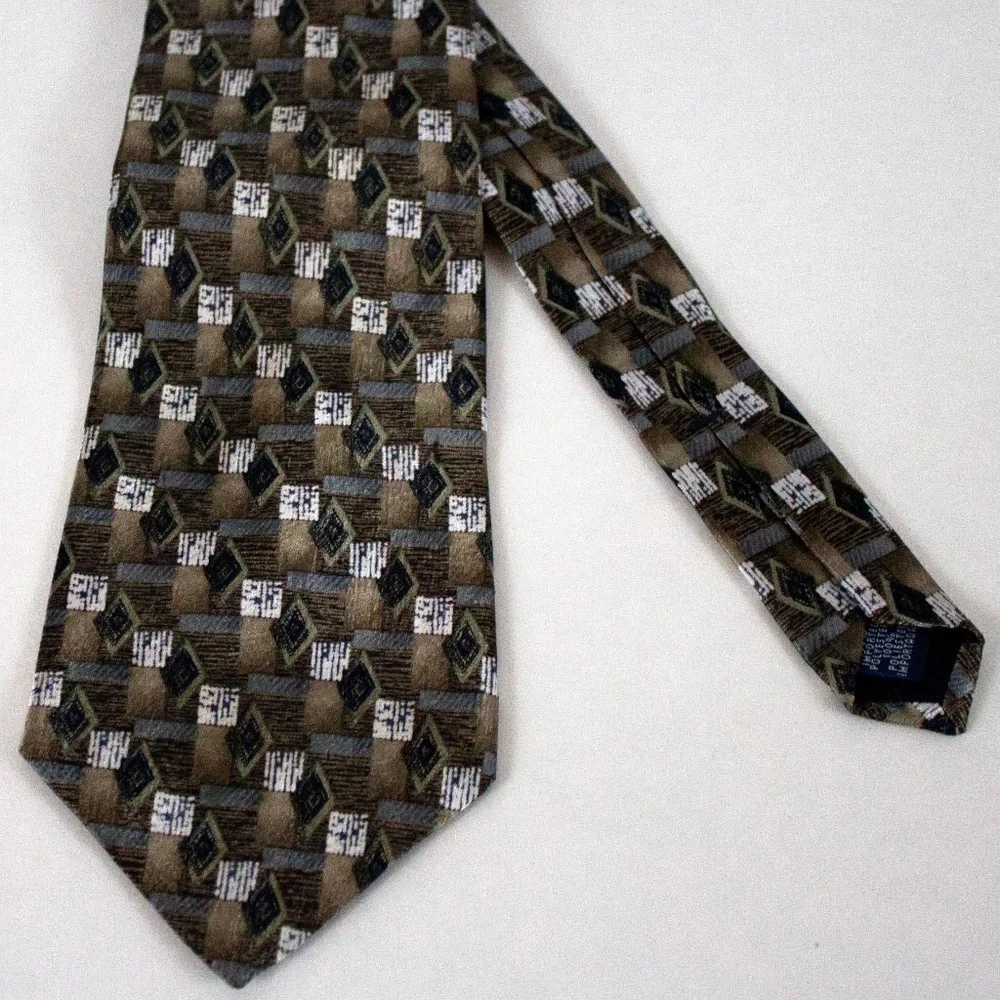 David Taylor Men's Polyester Tie Multiple Color‎